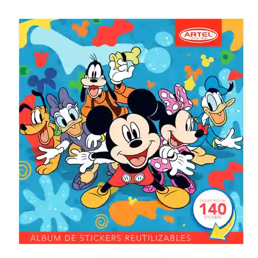 Artel Block Stickers Mickey jr. y Sus Amigos