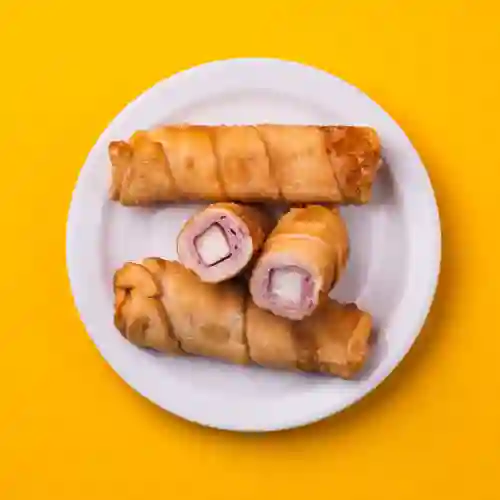 3 Tequeños de Masa Frita Rellenos con Ja