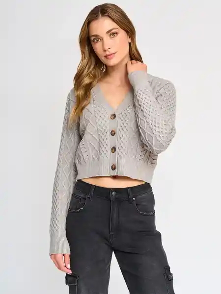 Index Suéter Card Awildo Color Gris S S25