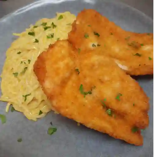 Tallarines a la huancaína