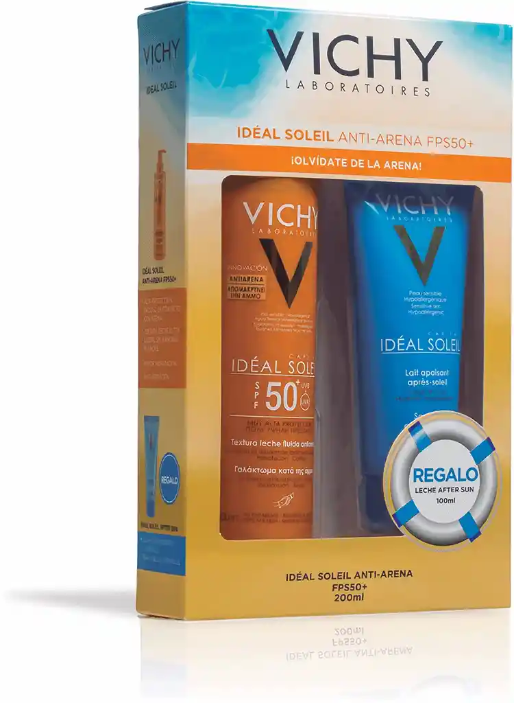 Vichy Pack Ideal Soleil Anti Arena Fps50+ Cuidado de la Piel