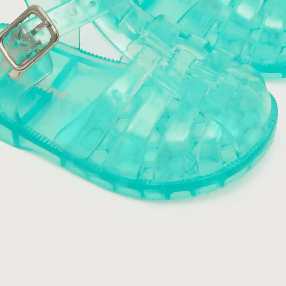 Sandalias Aqua De Niño Celeste Talla 29