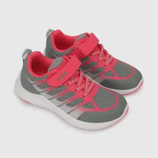 Colloky Zapatillas Deportiva de Niña Fucsia Talla 35