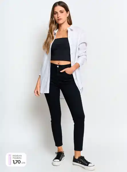 Jeans Mujer Index Skinny Talla 38