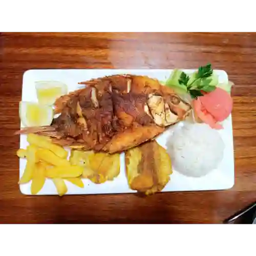 Pescado Frito Roja Tilapia