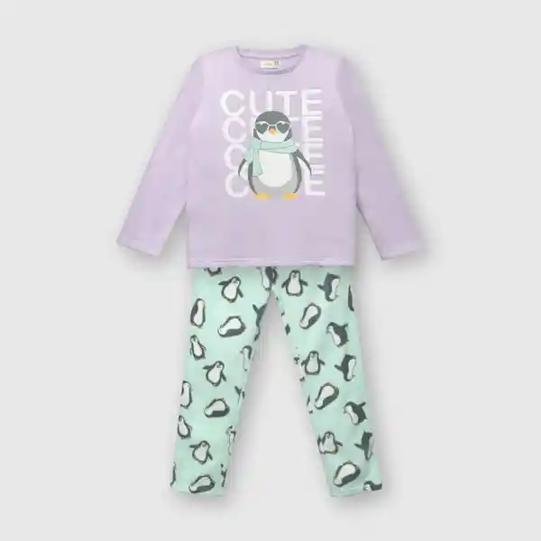 Pijama K1 Girl Calipsos 6 Años pjpf04 Colloky