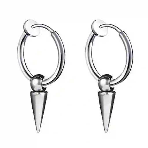 Aros a Presión Espina Acero Plateados