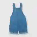 Jardinera Mezclilla Light de Bebé Niño Denim Talla 36M Colloky