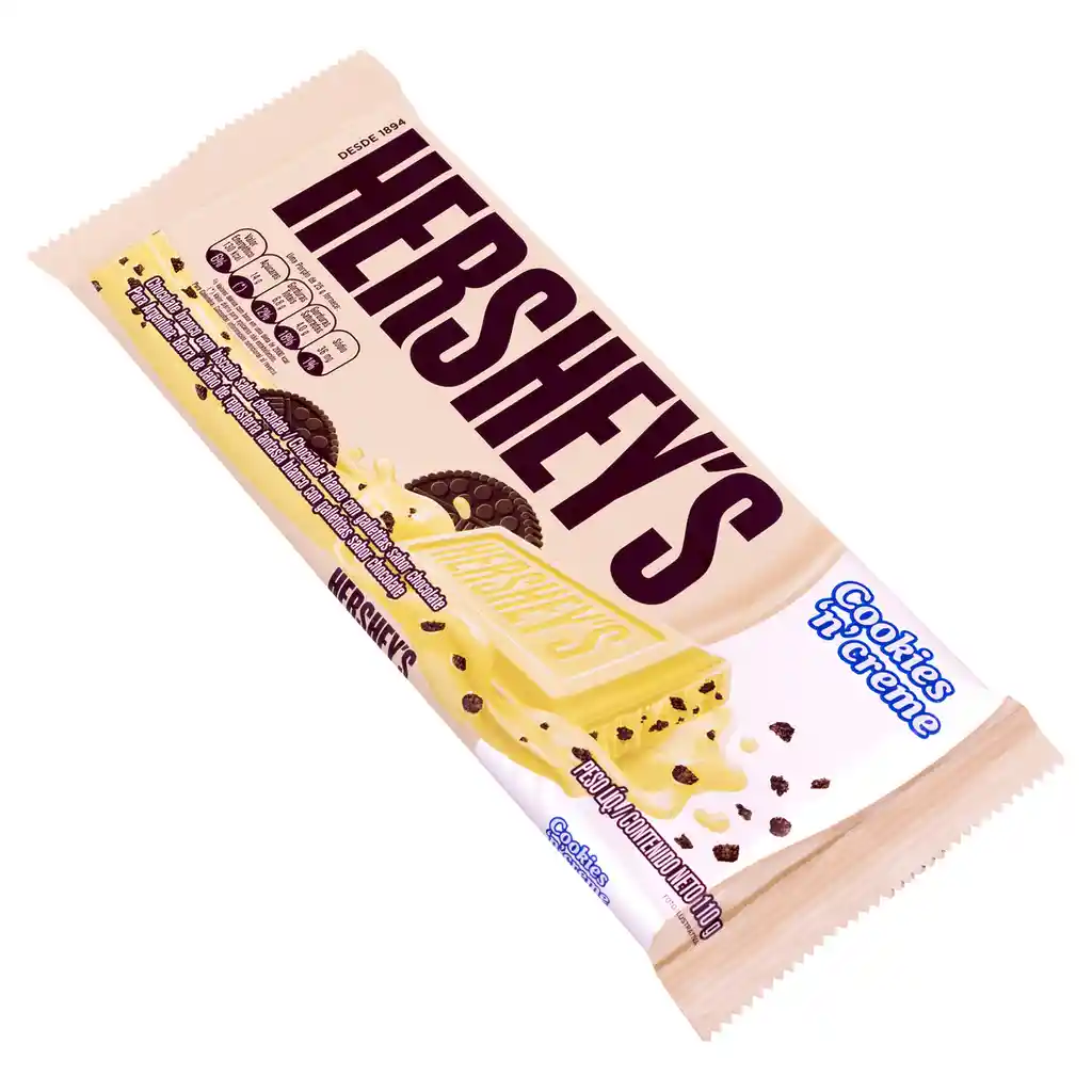 Hersheys Barra De Chocolate Cookies&Creme