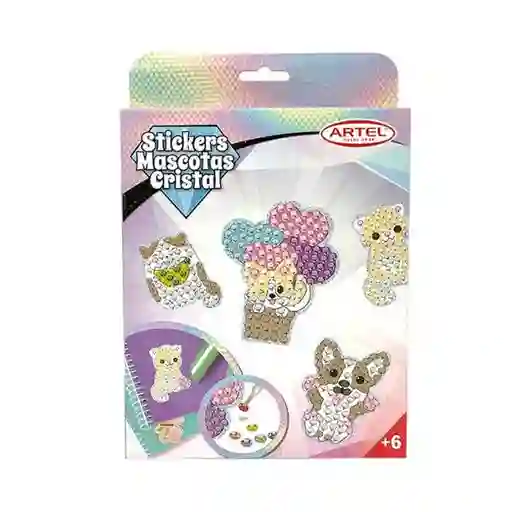 Artel Sticker Crystal Mascotas Cool