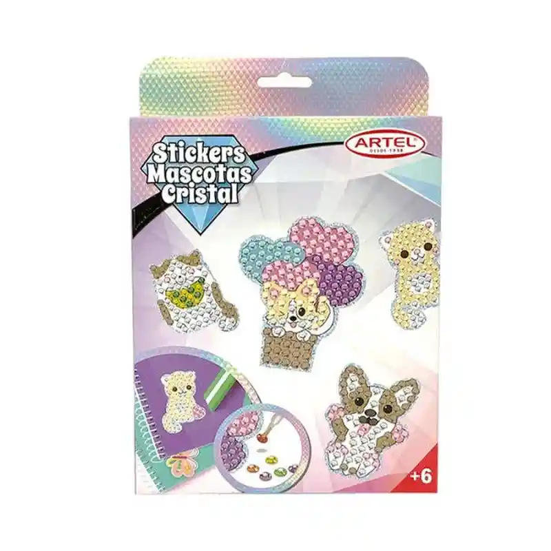 Artel Sticker Crystal Mascotas Cool