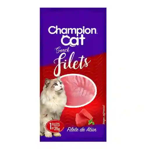 Champion Cat Snack Para Gato Filete de Atún