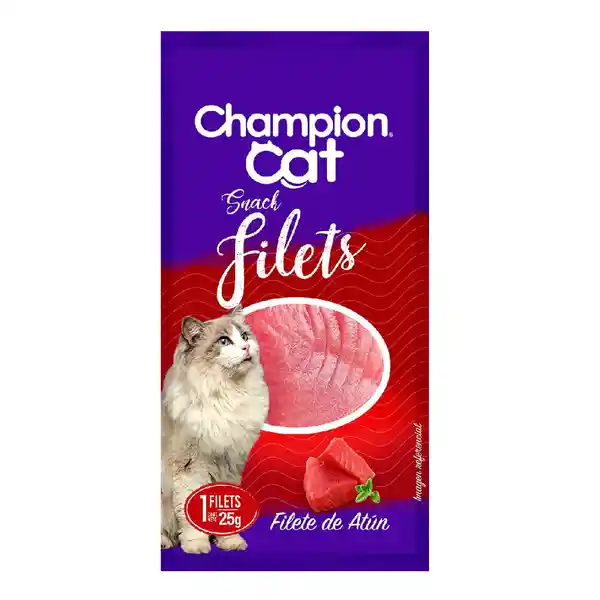 Champion Cat Snack Para Gato Filete de Atún