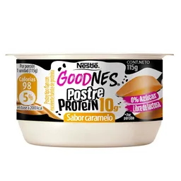 Postre Goodnes Protein Caram