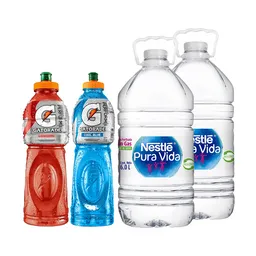 Combo Gatorade Bebida Hidratante Cool Blue Gatorade Hidra