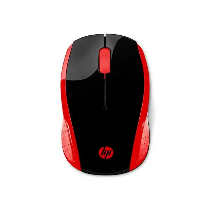 Hp Mouse Inalámbrico 200 Color Rojo