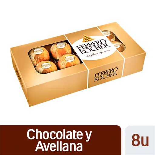 Ferrero Rocher Bombones de Chocolate y Avellana