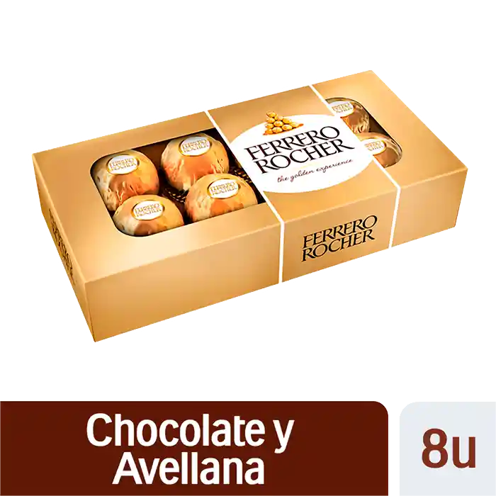 Ferrero Rocher Bombón de Chocolate y Avellana 