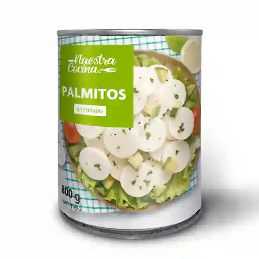 Nuestra Cocina Palmitos en Rodajas 800 g