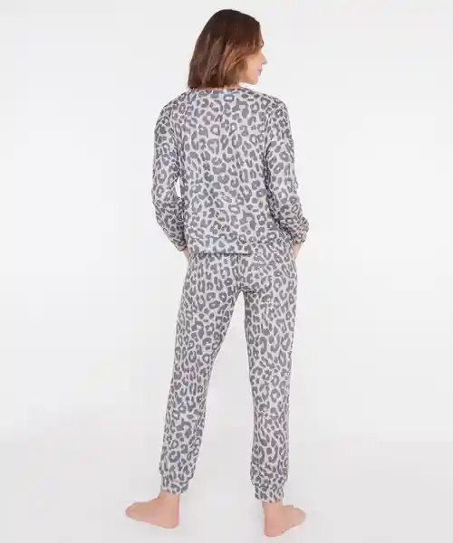 Pijama Dreamy Bolsillos Gris Talla XL Lounge