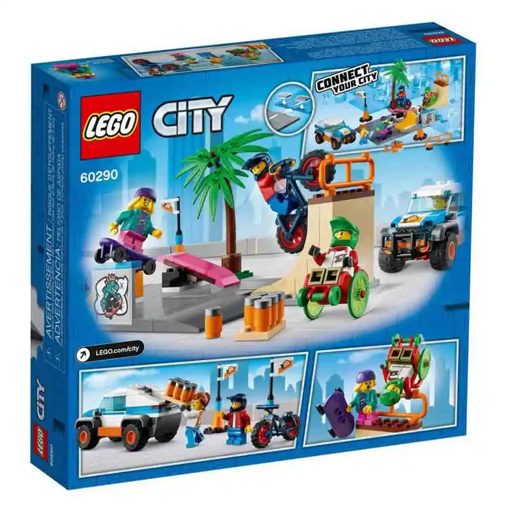 Lego Juguete de Construcción City Skate Park 60290