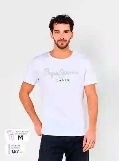 Polera Hombre Pepe Jeans Manga Corta Talla M