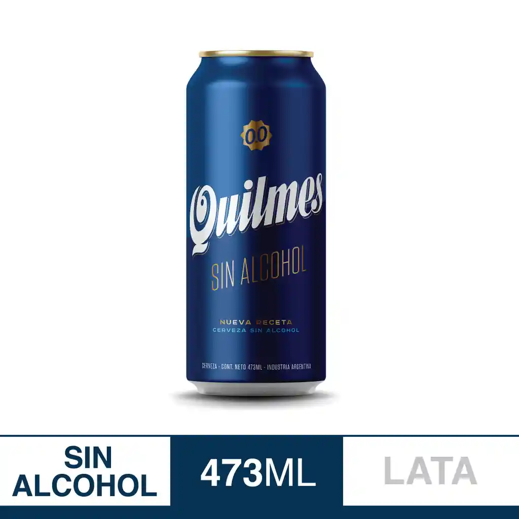 Cerveza Quilmes 0% 473 cc
