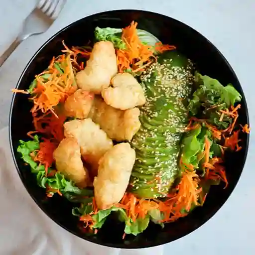 Ensalada Pollo Apanado