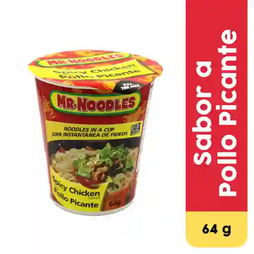 Mr Noodles Sopa Instantánea Pollo Picante