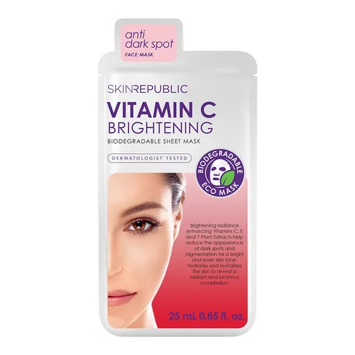 Skin Republic Mascarilla Iluminadora Aclarante con Vitamina C