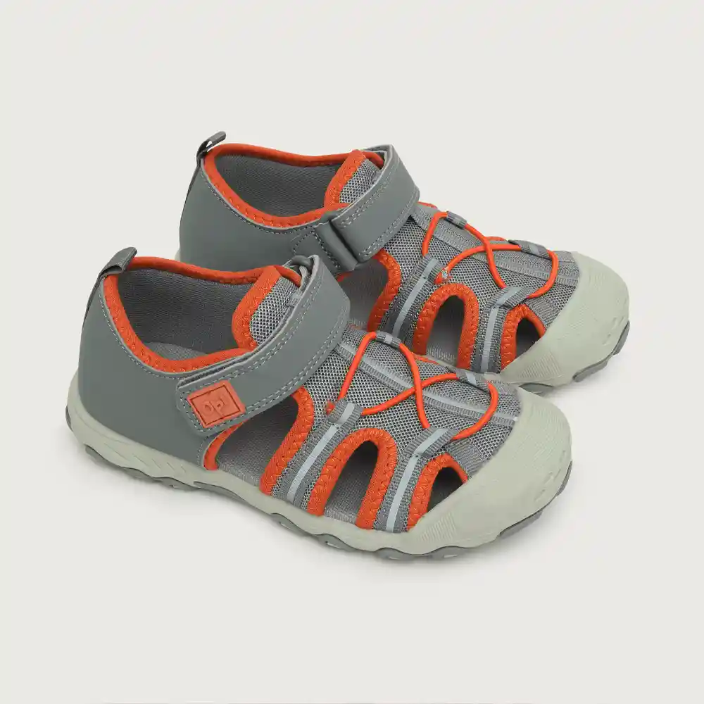 Sandalias Outdoor De Niño Gris Talla 30
