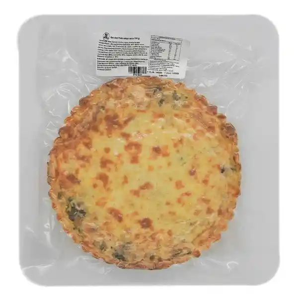 Quiche Pollo Espinaca