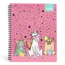 Artel Cuaderno Universitario 100 Hojas 7 mm Unicornio 24