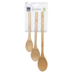 Set Cuchara Bamboo