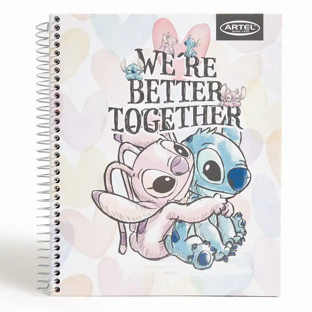 Stitch Cuaderno Book 120 Hojas