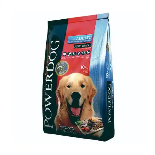 Power Dog Alimento Para Perro Adulto Raza Mediana