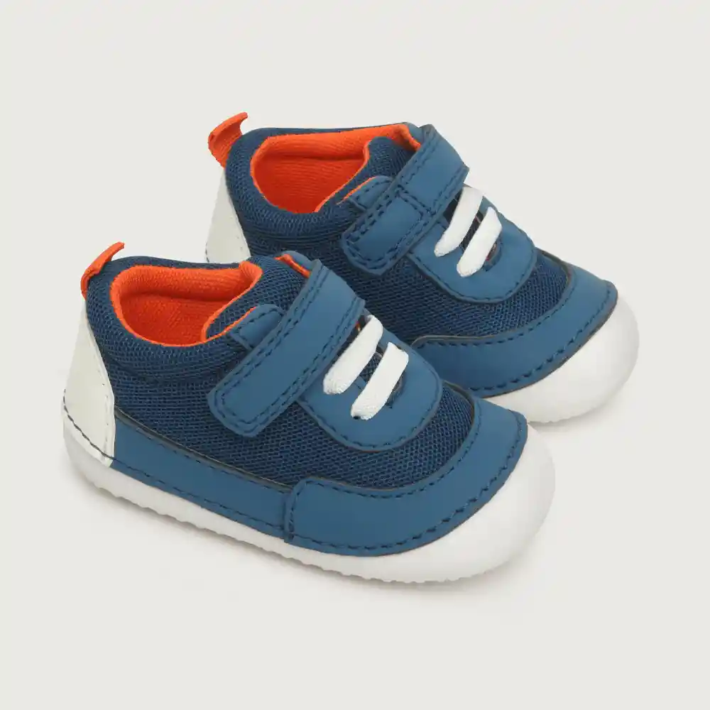 Zapatillas Deportiva Niño Azul Talla 18 Opaline