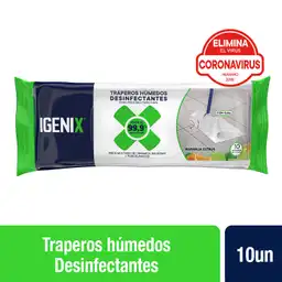 Igenix Traperos Húmedos Desinfectantes con Ojal