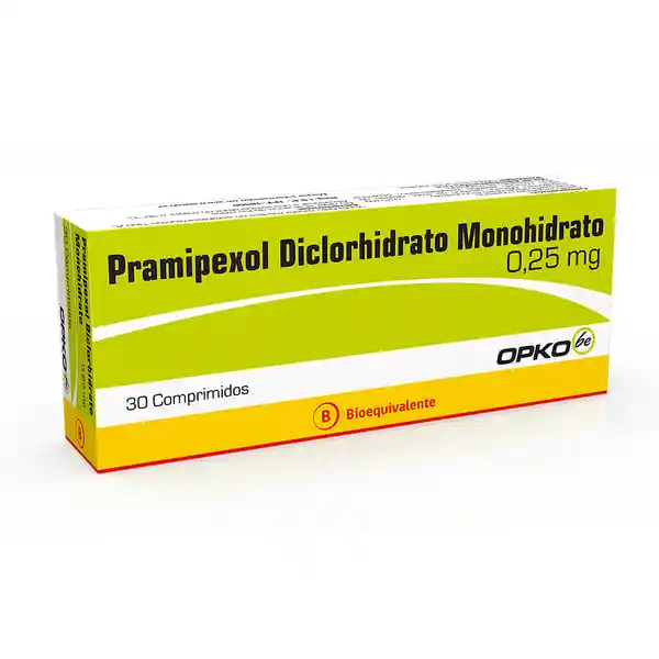 Pramipexol Comprimidos (0.25 mg)