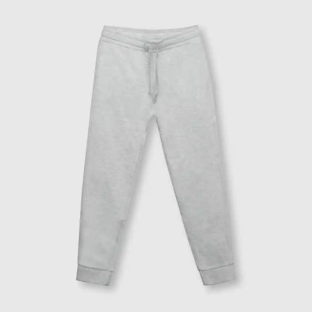 Buzo Clásico De Niño Gris Con Cordón Talla 6a