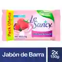 Le Sancy Jabón de Aceite de Almendras y Frutos Rojos & Yogurth