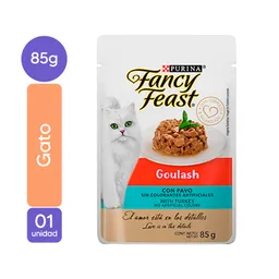 Fancy Feast Alimento para Gato Pouch Goulash Sabor a Pavo