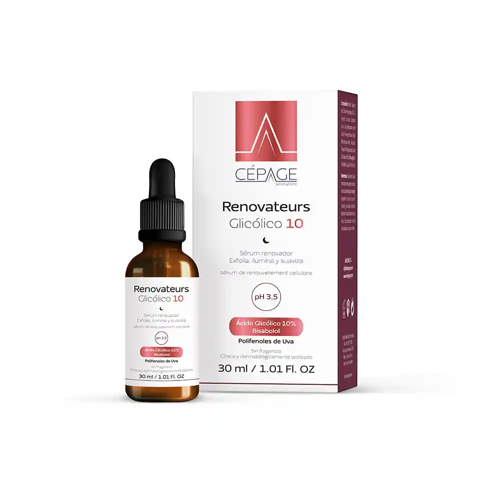 Cepage Sérum Facial Renovateurs Glicólico 10