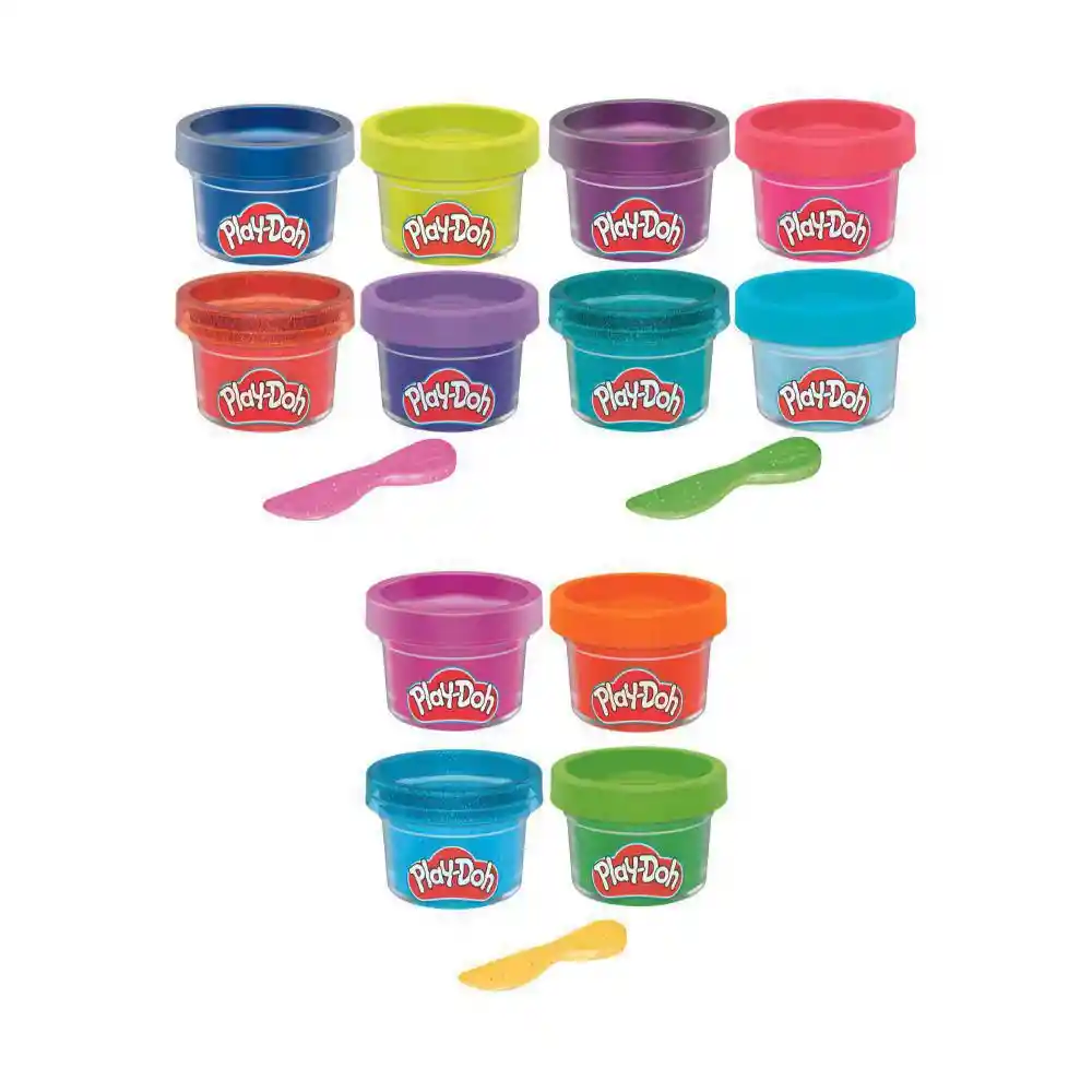 Masas Y Plastilinas Mini Packs De Colores Play Doh