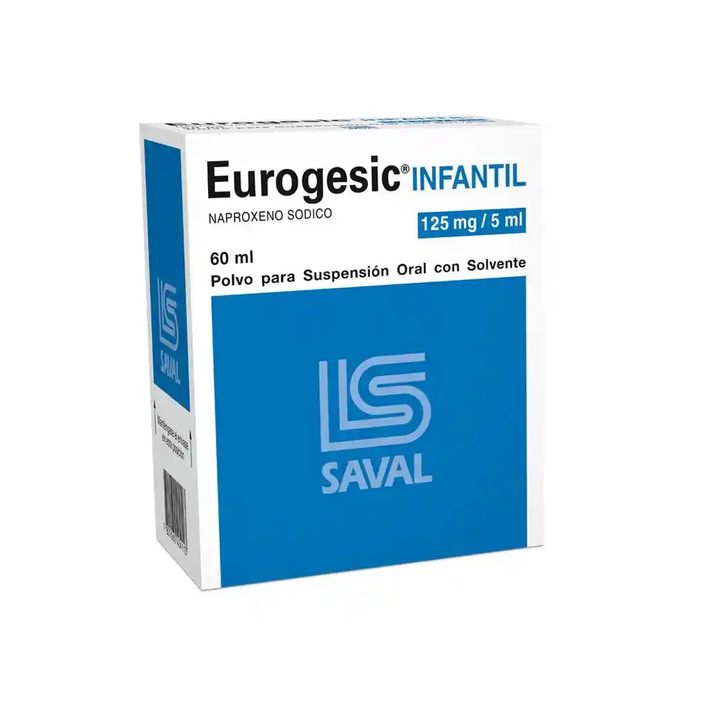 Eurogesic Infantil (125 mg)