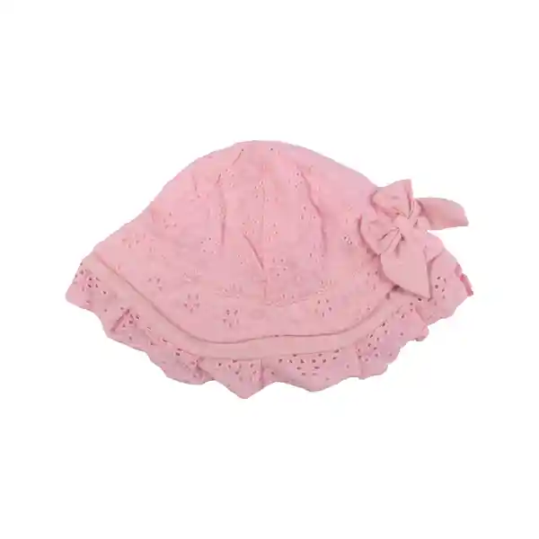 Gorro Bebe Niña Rosado Pillín 56