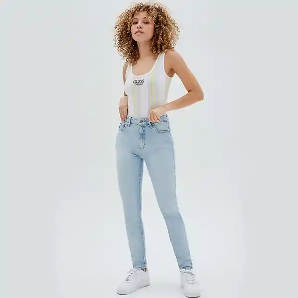 Jean Go Kit Broadway Hr Skinnyc Celeste Talla 30 F7NN Guess