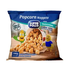Super Pollo Nugget Popcorn Sabor Tradicional Bolsa