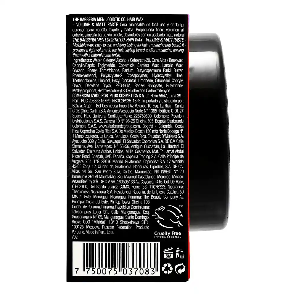 The Barberia Cera Para Cabello Barba Y Bigote