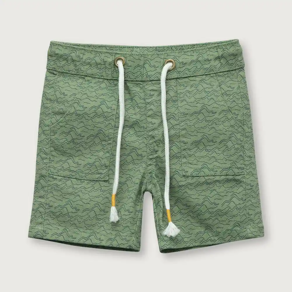 Bermuda De Niño Aqua Talla 6m